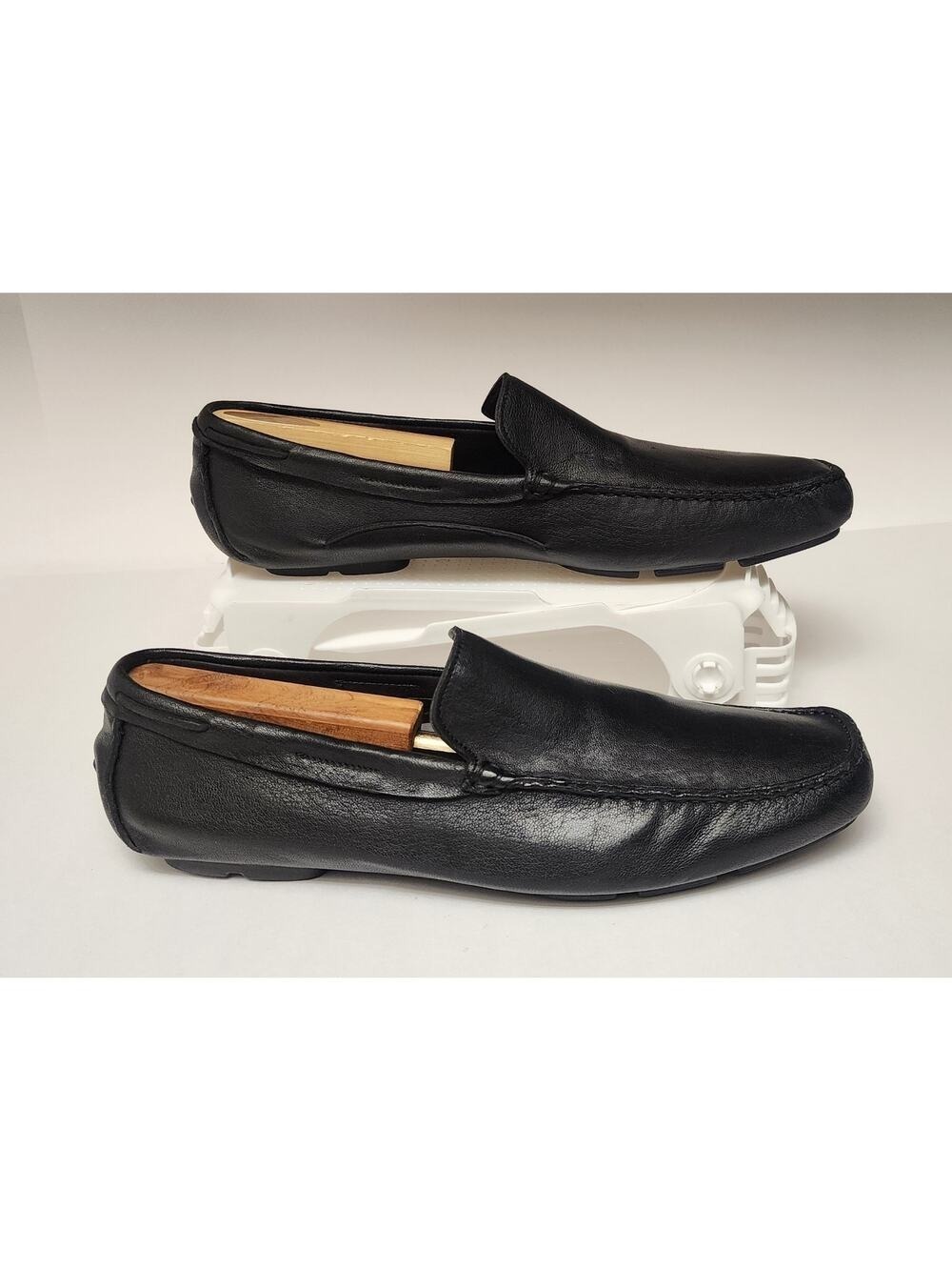 Too Boot Key Largo Men's Black Deerskin Leather Loafer Driving Shoes Size 9.5